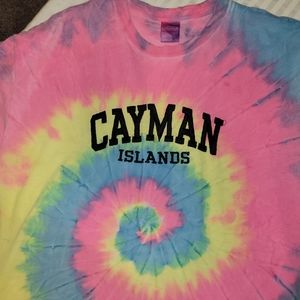 CAYMAN ISLANDS* Tye Dye T-shirt
